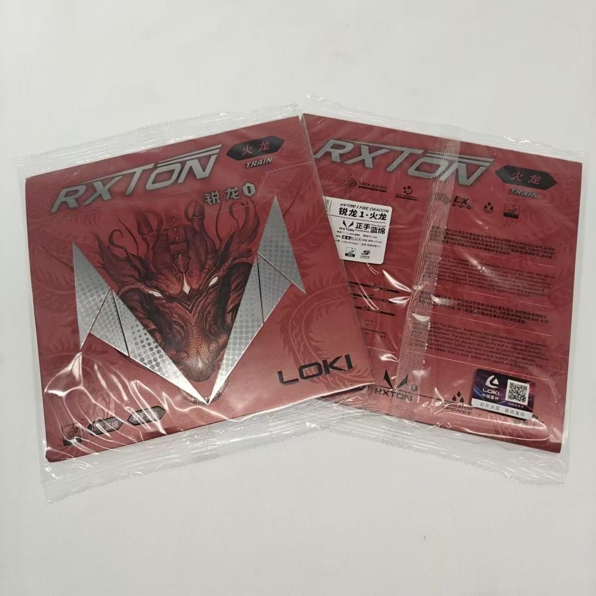 Table Tennis Zhang Jike - LOKI RXTON 1 FIRE DRAGON Set