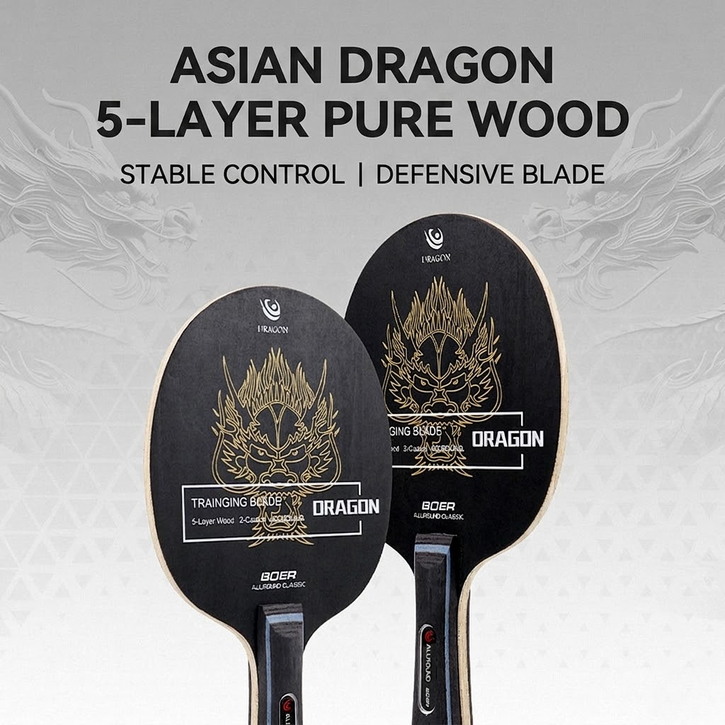 Raket Tenis Meja Boer Asia Dra - Table Tennis Zhang Jike ulasan dan harga