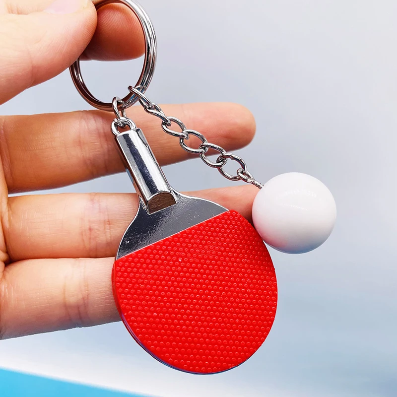 7 Warna, Gantungan Kunci Raket - Table Tennis Olympics ulasan dan harga