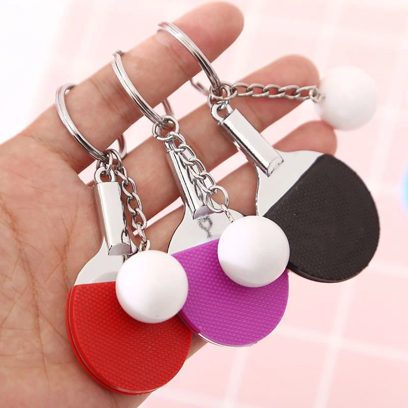 7 Warna, Gantungan Kunci Raket - Table Tennis Olympics ulasan dan harga