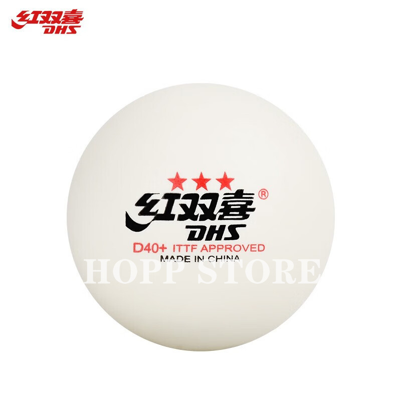 DHS 3-Star D40 + Bola Tenis Me - Table Tennis Olympics ulasan dan harga