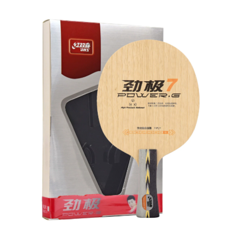 Raket tenis meja DHS PG7, bila - Table Tennis Racket ulasan dan harga