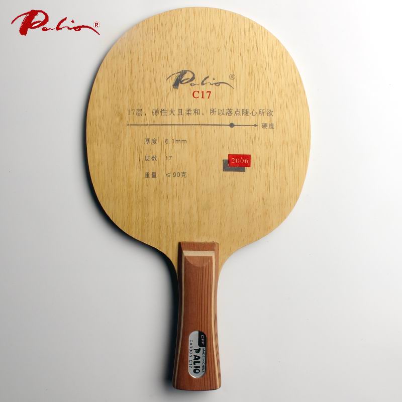 Raket tenis meja Palio C17, bi - Table Tennis Racket ulasan dan harga