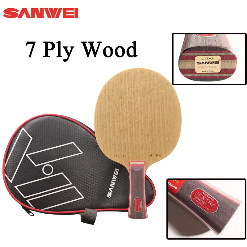 Blade Tenis Meja SANWEI FEXTRA - Table Tennis Racket ulasan dan harga