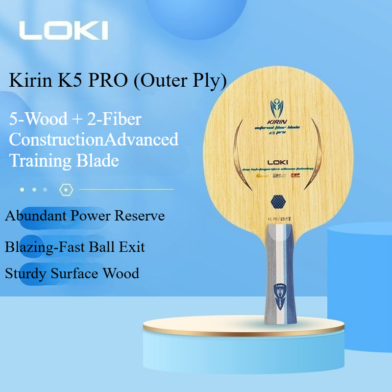 LOKI Kirin K5 PRO Raket Tenis  - Table Tennis Loki ulasan dan harga