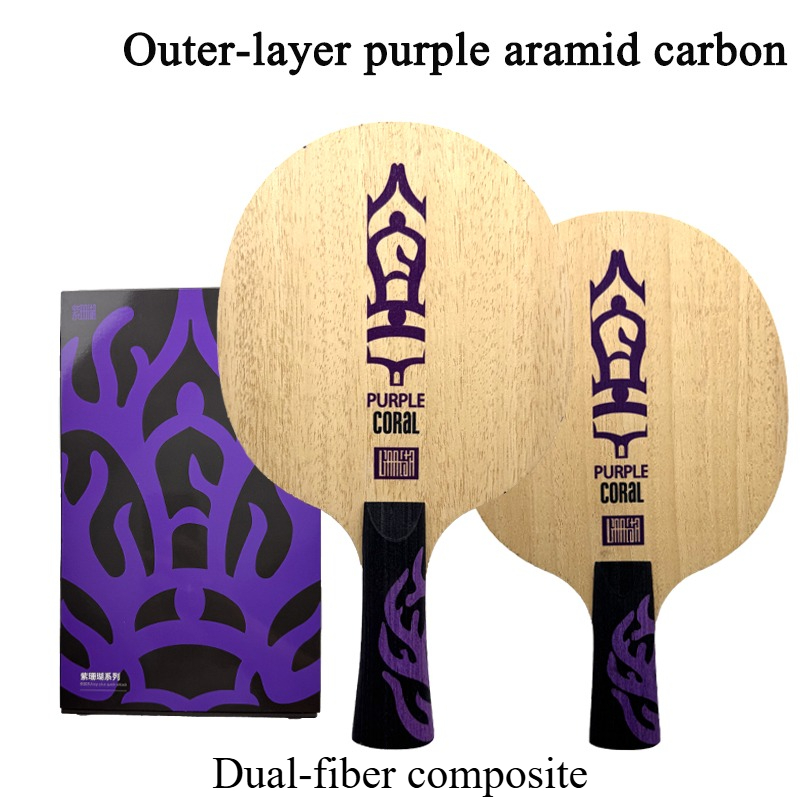 Raket Tenis Meja Meteor Purple - Table Tennis Racket ulasan dan harga