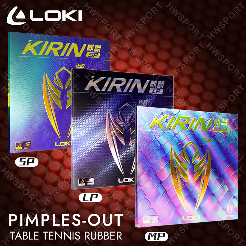 LOKI KIRIN karet tenis meja, b - Table Tennis Loki ulasan dan harga