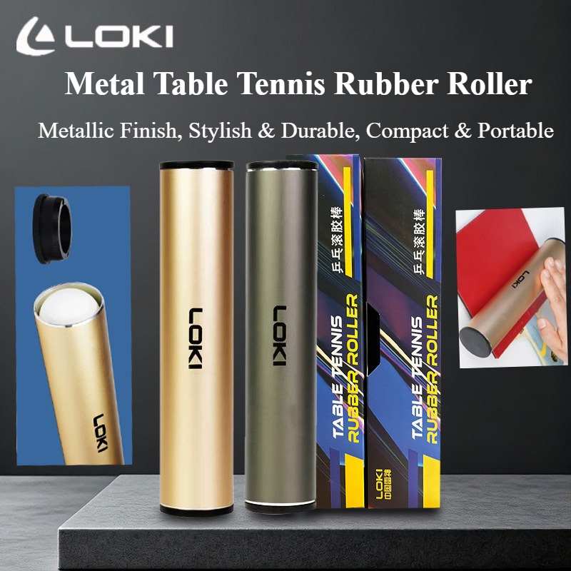 LOKI Wadah Bola Karet Tenis Me - Table Tennis Loki ulasan dan harga