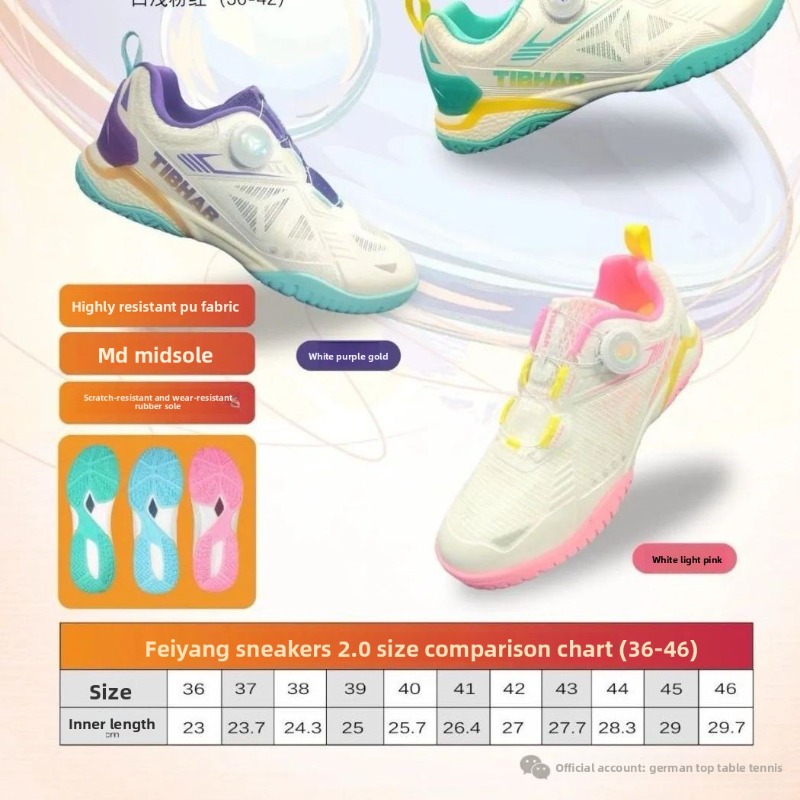 Sepatu Tenis Meja 2026TIBHAR F - Table Tennis Loki ulasan dan harga